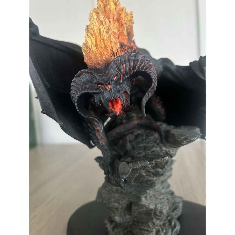 Balrog Flam of Udun Statue Lord of the Rings FOTR Sideshow Weta Collectables - Picture 12 of 16